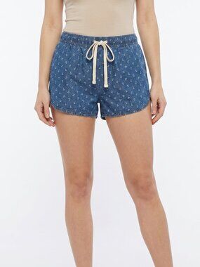*Ardene Anchor Printed Denim Shorts